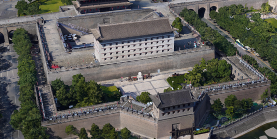 M6Pros近景摄影测量:西安古城墙数字化建设应用介绍-南京韦博智控科技有限公司
